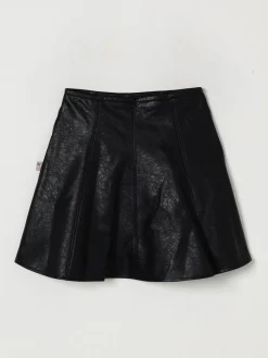 Gonna in pelle sintetica N° 21 a ruota