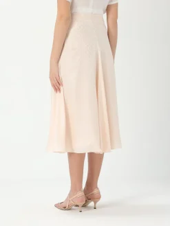 Gonna in seta FF Fendi