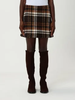 Gonna in tartan Patou