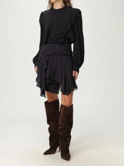 Gonna Isabel Marant Etoile in viscosa con stampa animalier