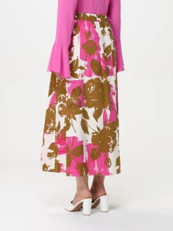 Gonna midi Liu Jo in misto cotone