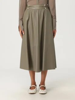 Gonna midi Liu Jo in pelle sintetica