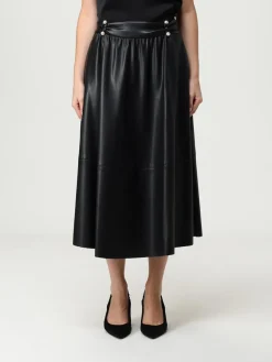 Gonna midi Liu Jo in pelle sintetica