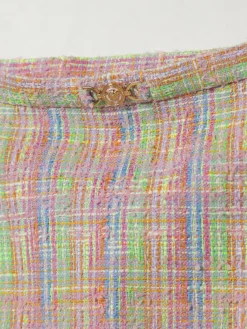 Gonna mini Versace in tweed