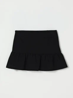 Gonna Moschino in misto viscosa con logo