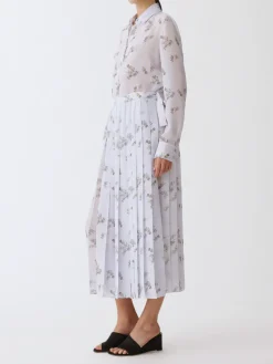 Gonna plissettata a fantasia floreale Fabiana Filippi