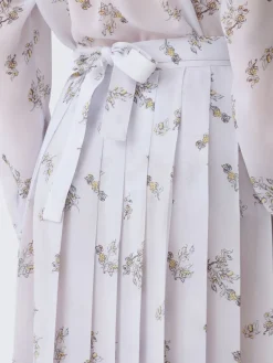 Gonna plissettata a fantasia floreale Fabiana Filippi