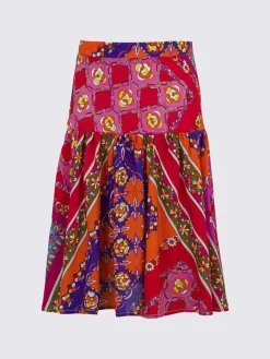 Gonna Pucci in cotone con stampa