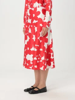 Gonna svasata a fantasia floreale Marni in seta