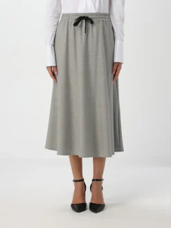 Gonna Twinset in misto viscosa