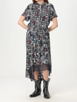 Gonna Zadig & Voltaire in viscosa stampata