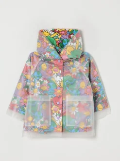 Impermeabile in poliestere trasparente Stella McCartney Kids