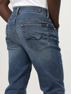 Jeans 7 For All Mankind in denim di cotone
