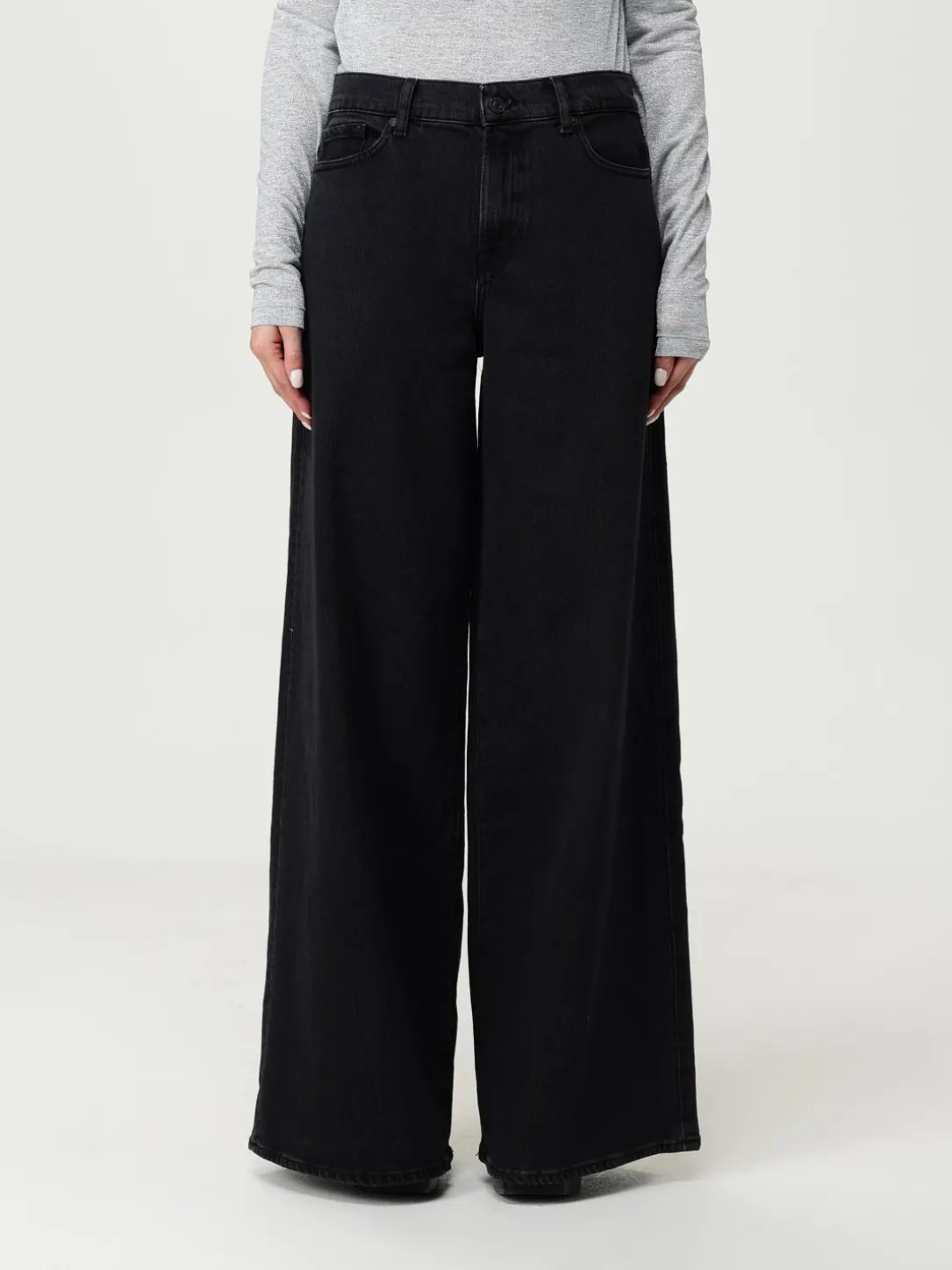 Jeans a zampa 7 For All Mankind in denim stretch