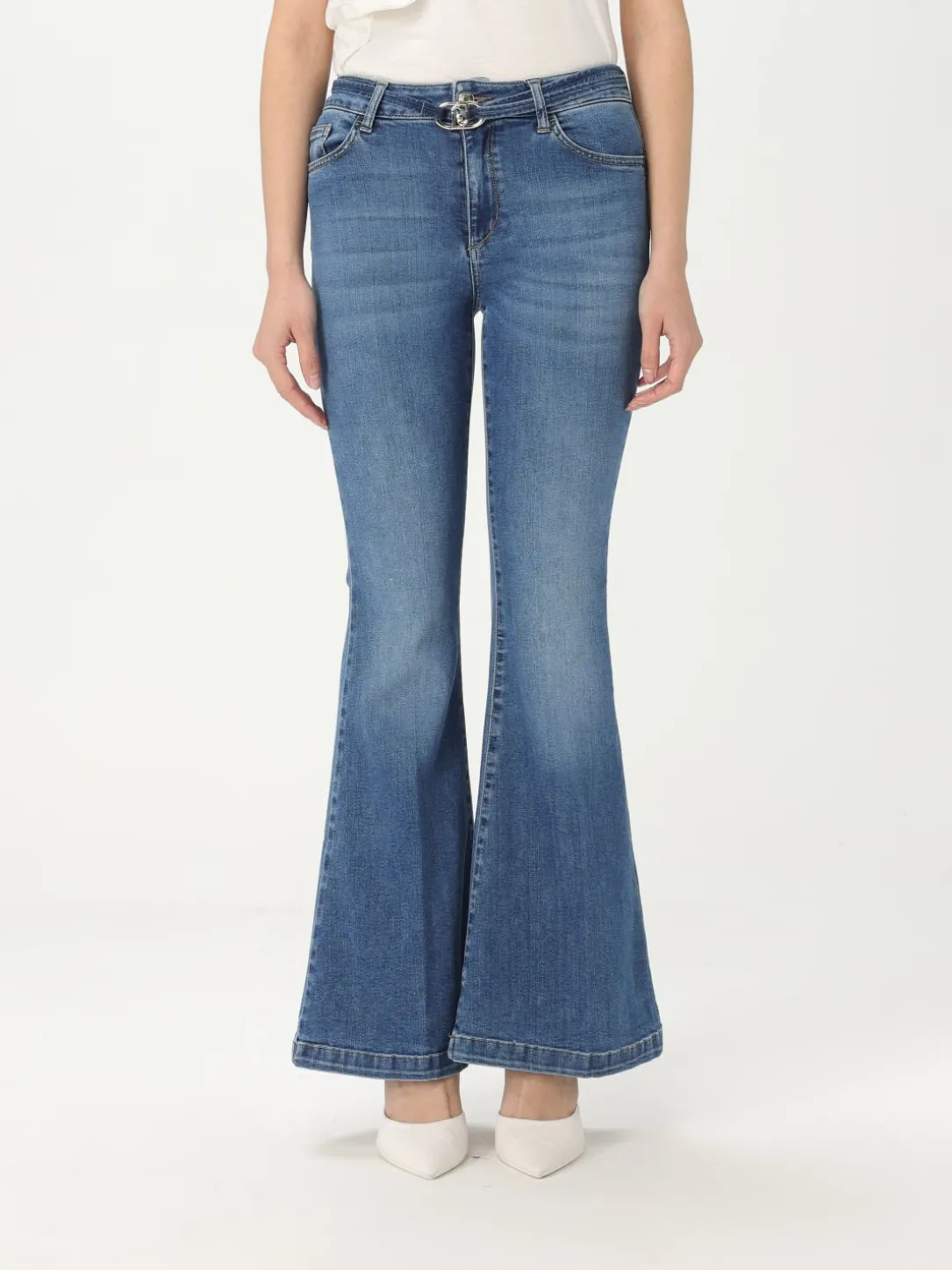 Jeans a zampa Liu Jo in denim