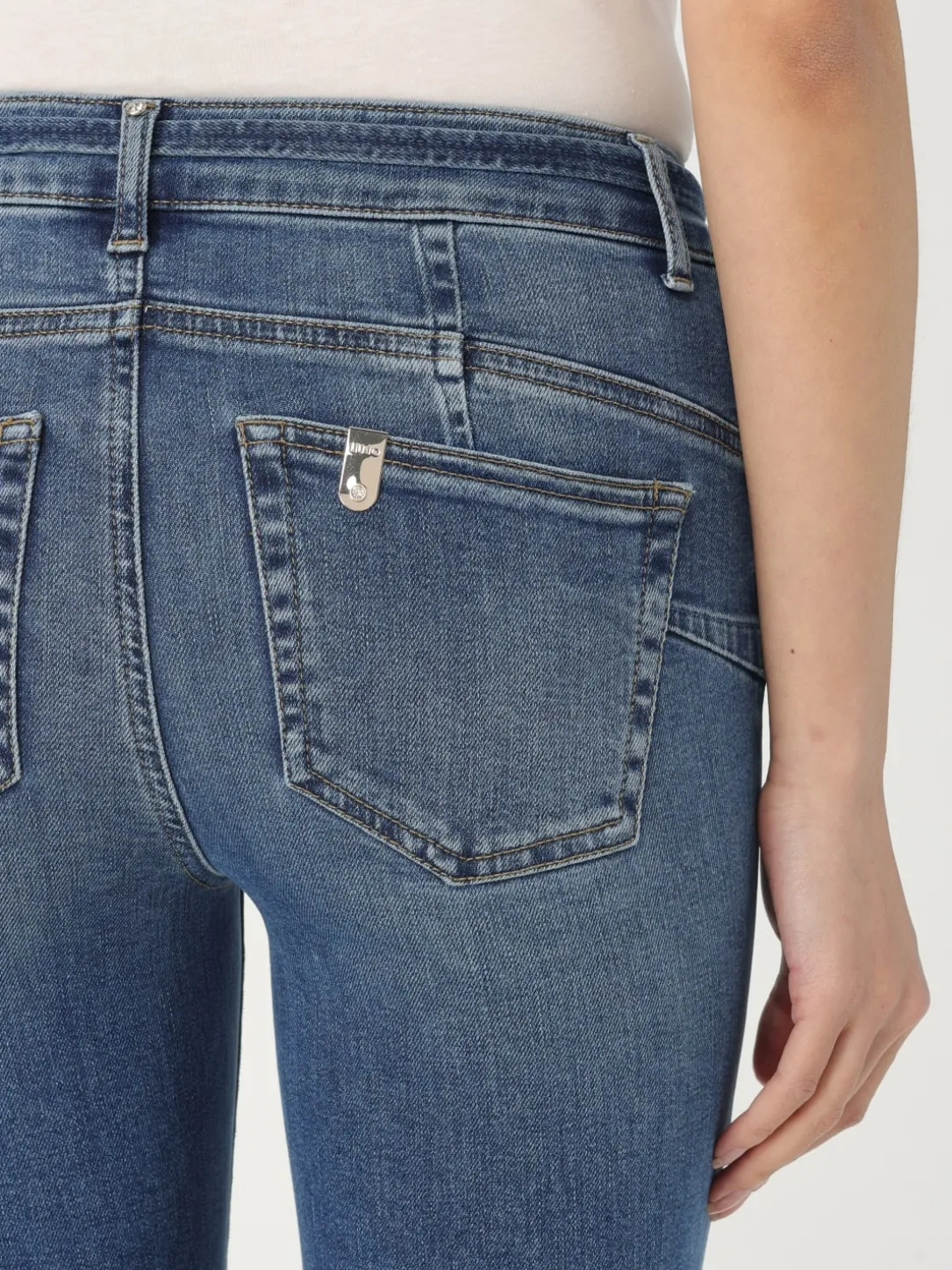 Jeans a zampa Liu Jo in denim