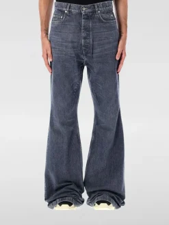 Jeans a zampa Rick Owens Drkshdw in denim di cotone