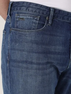 Jeans basic Emporio Armani in denim