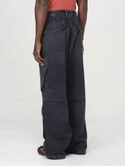 Jeans cargo Diesel in denim