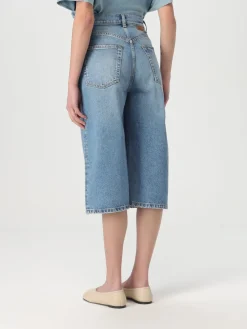 Jeans crop Stella McCartney a vita media