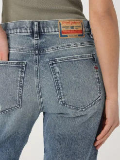 Jeans cropped Diesel in denim used