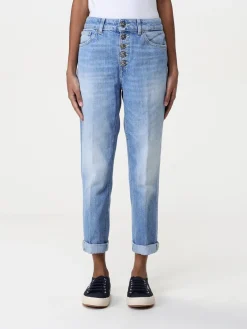 Jeans cropped Dondup in denim