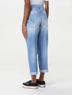 Jeans cropped Dondup in denim