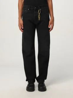 Jeans Darkpark in denim con charm