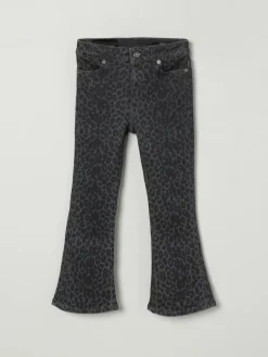 Jeans Dondup Kids in denin animalier