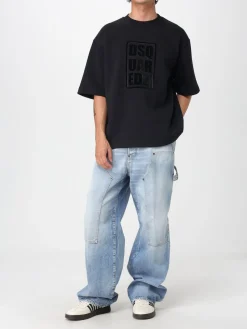 Jeans Dsquared2 in denim di cotone