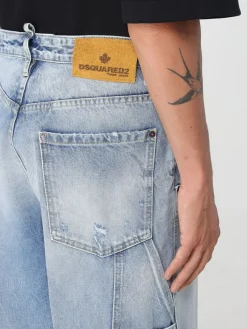 Jeans Dsquared2 in denim di cotone