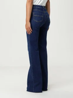 Jeans Elisabetta Franchi in denim di misto cotone