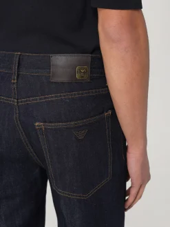 Jeans Emporio Armani in denim di misto cotone