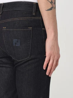 Jeans Fendi in denim