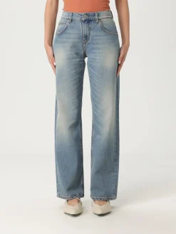 Jeans Grifoni in denim di cotone