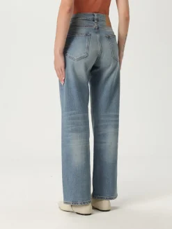 Jeans Grifoni in denim di cotone