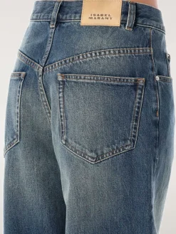 Jeans Isabel Marant in denim di cotone