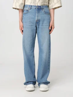 Jeans Jacquemus in denim di cotone