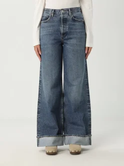 Jeans largo a 5 tasche Agolde