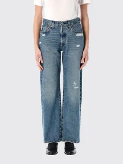 Jeans Levi's in denim distressed