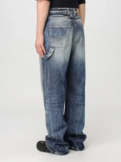 Jeans Martine Rose in denim di cotone