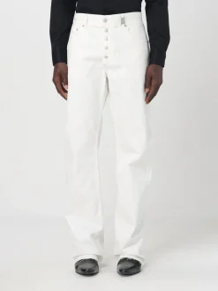 Jeans McQueen in denim