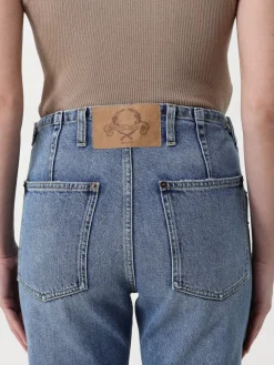 Jeans Moschino Couture in denim di cotone