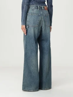 Jeans palazzo Diesel in denim