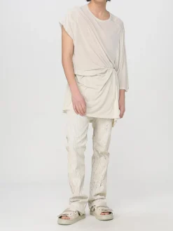 Jeans Rick Owens in denim cracklè