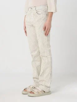 Jeans Rick Owens in denim cracklè