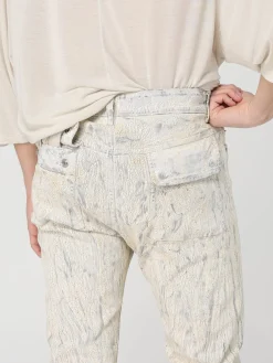 Jeans Rick Owens in denim cracklè