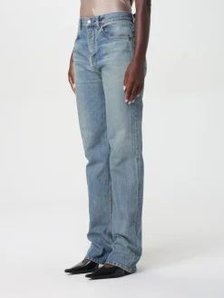 Jeans Saint Laurent in denim di cotone