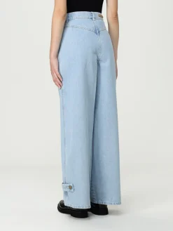 Jeans wide leg Max Mare in denim