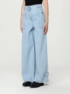 Jeans wide leg Max Mare in denim